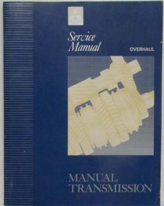 1992 Mitsubishi Manual Transmission Service Shop Repair Manual