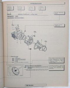 1992 Mitsubishi Manual Transmission Service Shop Repair Manual