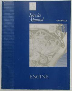 1992 Mitsubishi Engine Overhaul Service Shop Repair Manual - TSB Revision