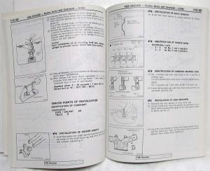 1992 Mitsubishi Engine Overhaul Service Shop Repair Manual - TSB Revision