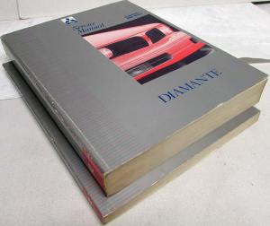 1992 Mitsubishi Diamante Service Shop Repair Manual - 2 Volume Set