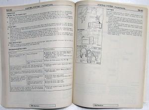 1992 Mitsubishi Diamante Service Shop Repair Manual - 2 Volume Set