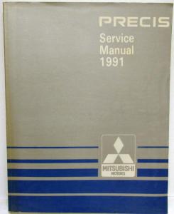 1991 Mitsubishi Precis Service Shop Repair Manual