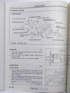 1991 Mitsubishi Precis Service Shop Repair Manual