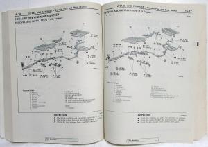 1991 Mitsubishi Mirage Service Shop Repair Manual - 2 Volume Set