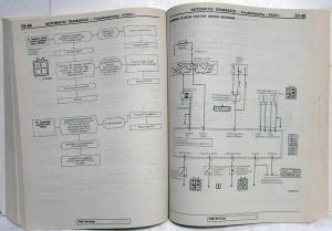 1991 Mitsubishi Mirage Service Shop Repair Manual - 2 Volume Set