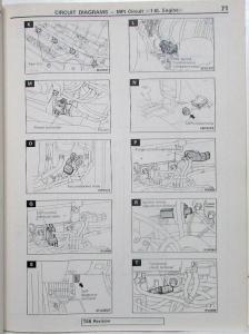 1991 Mitsubishi Mirage Service Shop Repair Manual - 2 Volume Set