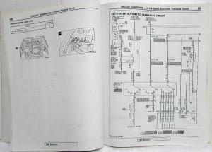 1991 Mitsubishi Eclipse Inc AWD Models Service Shop Repair Manual - 2 Volume Set