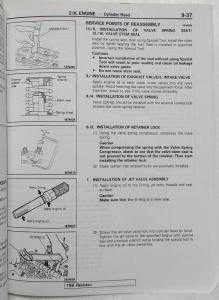 1989 Mitsubishi Pickup Truck Service Shop Repair Manual - 2 Volume Set