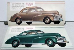 1942 Chevrolet ORIGINAL Sales Brochure Fleetline Special & Master DeLuxe