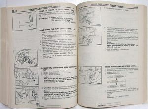 1990 Mitsubishi Pickup Truck Service Shop Repair Manual - 2 Volume Set