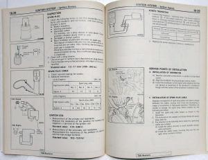 1990 Mitsubishi Pickup Truck Service Shop Repair Manual - 2 Volume Set