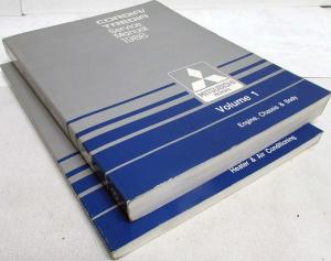 1988 Mitsubishi Cordia/Tredia Service Shop Repair Manual - 2 Volume Set