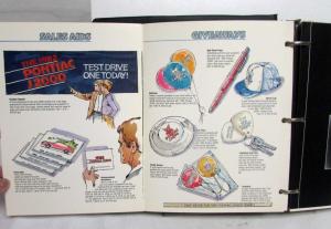 1981 Pontiac Merchanising Planner Grand Prix LeMans Sunbird Firebird