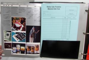1981 Pontiac Merchanising Planner Grand Prix LeMans Sunbird Firebird
