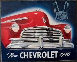 1946 Chevrolet Stylemaster Sport Sedan Features Exterior Colors Sales Brochure