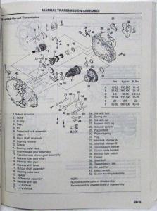 1987 Mitsubishi Precis Service Shop Repair Manual