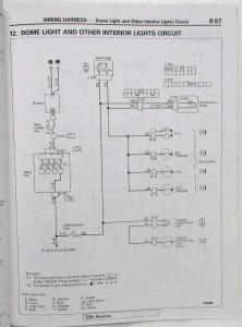 1987 Mitsubishi Cordia/Tredia Service Shop Repair Manual - 2 Volume Set
