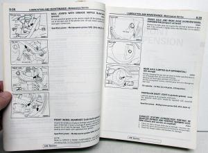 1987 Mitsubishi Pickup Truck Service Shop Repair Manual - 2 Volume Set