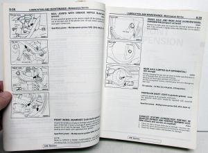 1987 Mitsubishi Pickup Truck Service Shop Repair Manual - 2 Volume Set