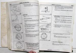 1987 Mitsubishi Pickup Truck Service Shop Repair Manual - 2 Volume Set