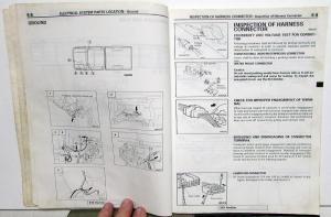 1987 Mitsubishi Pickup Truck Service Shop Repair Manual - 2 Volume Set