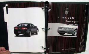 2007 Lincoln New Model Guides MKZ Navigator Mark LT Features Color Options Specs