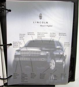 2007 Lincoln New Model Guides MKZ Navigator Mark LT Features Color Options Specs
