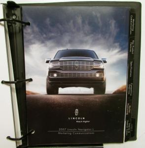 2007 Lincoln New Model Guides MKZ Navigator Mark LT Features Color Options Specs