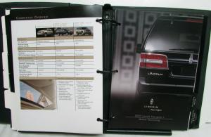 2007 Lincoln New Model Guides MKZ Navigator Mark LT Features Color Options Specs