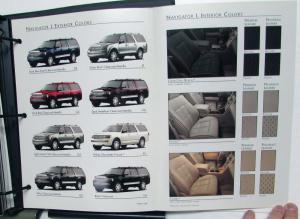 2007 Lincoln New Model Guides MKZ Navigator Mark LT Features Color Options Specs