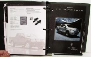 2007 Lincoln New Model Guides MKZ Navigator Mark LT Features Color Options Specs