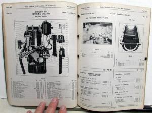 1940 Dodge Passenger Car Dealer Parts List Book Catalog Model D14 & D17 Original