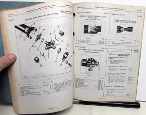 1940 Dodge Passenger Car Dealer Parts List Book Catalog Model D14 & D17 Original