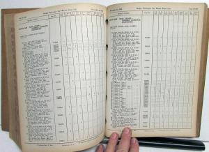 1929 To 1939 Dodge Passenger Car Dealer Master Parts List Book Vol 2 Body Orig