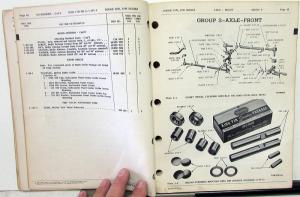 1949 Dodge Passenger Car Dealer Parts List Book Models D29 D30 Original D-12675