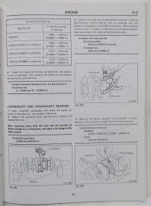 1989 Subaru XT Service Shop Repair Manual - Volume 1 Section 1-3 Only