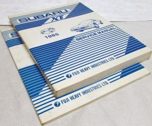 1985 Subaru XT Service Shop Repair Manual and Supplement