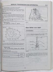 1987 Subaru Justy Service Shop Repair Manual