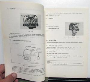 1972 Subaru ff-1 1300G Service Shop Repair Manual - Emission Control System