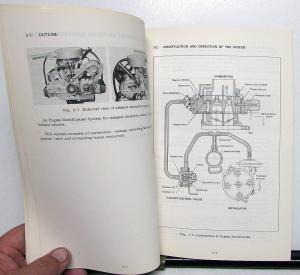 1972 Subaru ff-1 1300G Service Shop Repair Manual - Emission Control System