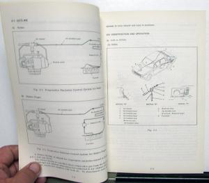 1971 Subaru ff-1 1300G Service Shop Repair Manual - Emission Control System