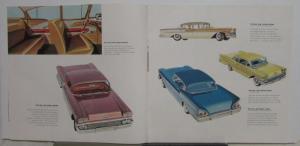 1958 Chevrolet ORIGINAL Sales Brochure Biscayne Nomad Delray Belair Impala Large