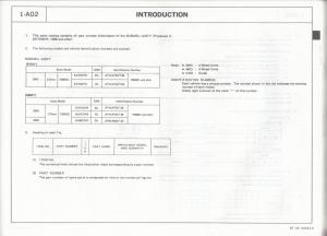 1987-1988 Subaru Justy Parts Catalog ABJ3-02