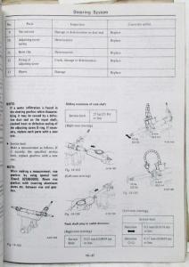 1981 Subaru 1600 1800 Service Shop Repair Manual - Engine & Body