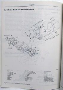 1980 Subaru 1600 Service Shop Repair Manual Supplement for 4WD Open MPV