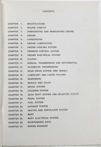 1975 Subaru 1400 Service Shop Repair Manual
