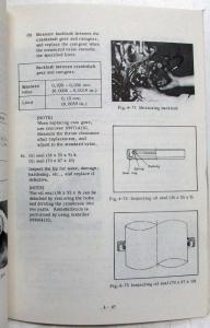 1972 Subaru 1300 1400 Service Shop Repair Manual - 2 Vol Set - Engine and Body