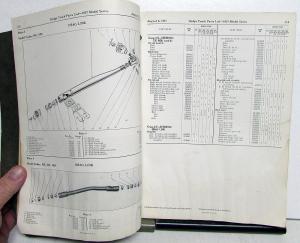 1937 Dodge Trucks Dealer Parts List Book Catalog M Series Pickup HD Orig