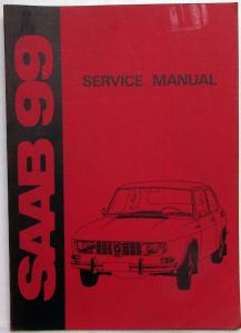 1969-1970 Saab 99 Service Shop Repair Manual